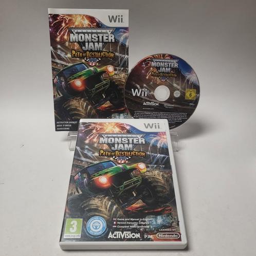 Monster Jam Path of Destruction Nintendo Wii, Spelcomputers en Games, Games | Nintendo Wii, Ophalen of Verzenden