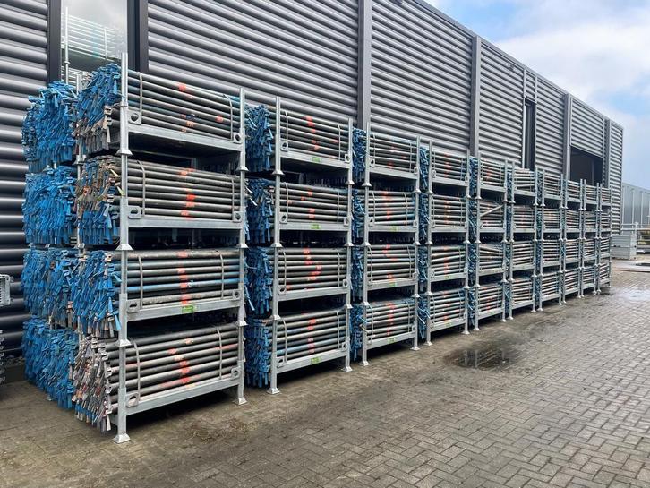 Originele Layher liggers 1.40 (gebruikt), Doe-het-zelf en Verbouw, Steigers, Overige typen, Gebruikt, Ophalen of Verzenden