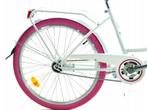Meisjesfiets - 24 inch fiets - stadsfiets - wit roze, Ophalen of Verzenden, Nieuw