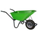Kruiwagens Klus- en Tuin Kruiwagen 100L Kunststof Limegro..., Doe-het-zelf en Verbouw, Transportwagens, Ophalen of Verzenden, Nieuw