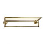 Goud kleurig handdoek rek gouden ophang rek voor handoeken., Verzenden, Nieuw