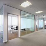vidaXL Raamfolies strepenpatroon mat PVC, Verzenden, Nieuw, Wit