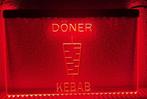 Doner kebab snackbar neon bord lamp LED verlichting reclame, Verzamelen, Merken en Reclamevoorwerpen, Verzenden, Nieuw