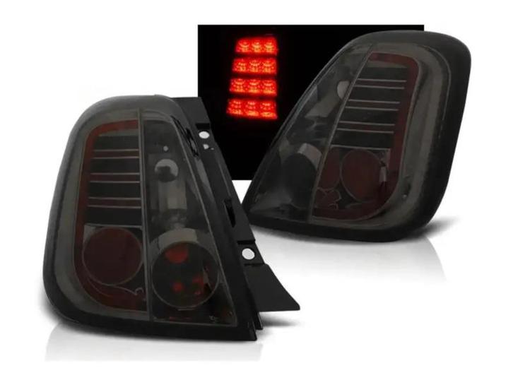 LED achterlicht units geschikt voor Fiat 500 Smoke, Auto-onderdelen, Verlichting, Nieuw, Fiat, Verzenden