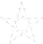 2dekans | Kerstster 250 LED - 60cm - Warm Wit, Diversen, Kerst, Ophalen of Verzenden, Zo goed als nieuw