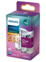 4 stuks Philips SceneSwitch LED GU10 4.8W-3.5W-1.5W Ø5cm..., Nieuw, Ophalen of Verzenden