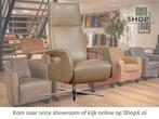 Leren relaxfauteuil Note - Granada Taupe (taupe/bruin) -, Huis en Inrichting, Fauteuils, Nieuw, Ophalen of Verzenden, 50 tot 75 cm