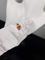 Zilver, Baltisch Amber / Ringdiameter: 18,5 mm / Geen