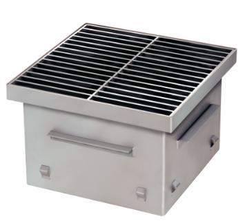 Industriële Afvoerput | RVS | 400X400MM HorecaTraders, Zakelijke goederen, Horeca | Meubilair en Inrichting, Verzenden