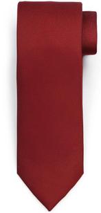 Suitable Zijde Stropdas Donkerrood maat one size Heren, Kleding | Heren, Stropdassen, Effen, Verzenden, Nieuw, Suitable