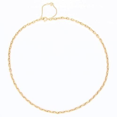 Halsketting - 18 karaat Geel goud - Ankerschakel, Sieraden, Tassen en Uiterlijk, Kettingen