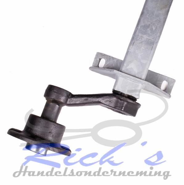 Torsie as ongeremd 750 kg padmaat 1100 mm / flens 1550 mm, Auto diversen, Aanhangwagen-onderdelen, Nieuw, Ophalen of Verzenden