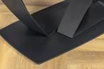 Uitschuifbare eettafel PAPILLON 180-260cm taupe keramiek, Huis en Inrichting, Tafels | Eettafels, Ophalen of Verzenden, Nieuw
