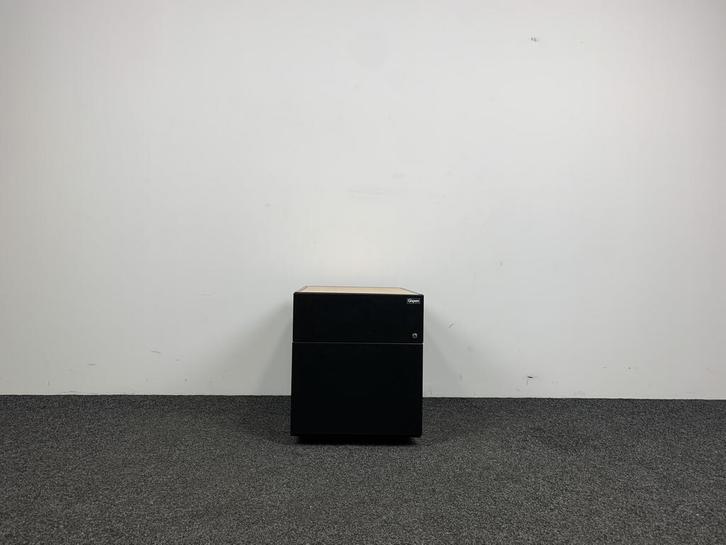 Gispen Ladeblok Zwart 50x42x60 cm, Huis en Inrichting, Kasten | Ladekasten, Gebruikt, Ophalen of Verzenden