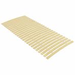 vidaXL Bedlattenvervanging met 24 latten 90x200 cm, 90 cm, Eenpersoons, Bruin, Verzenden
