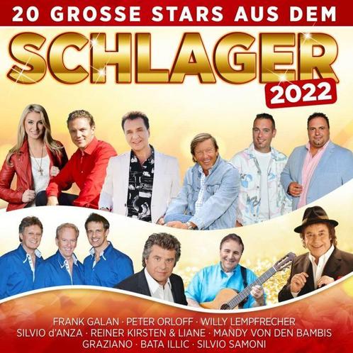 - 20 Grosse Stars aus dem Schlager 2022 - (CD), Cd's en Dvd's, Vinyl | Wereldmuziek, Ophalen of Verzenden