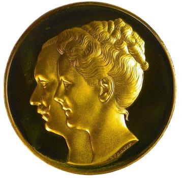Nederland. Historical Medal (1909) Baptism of Princess beschikbaar voor biedingen