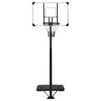 Basketbalstandaard 256-361 cm polycarbonaat transparant, Sport en Fitness, Basketbal, Verzenden, Nieuw