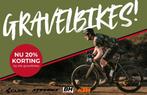 Gravelbikes: Nu 20% korting op alle gravelbikes!, Ophalen of Verzenden, Nieuw, Meer dan 20 versnellingen