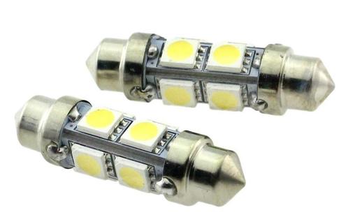 C5W autolamp 2 stuks | LED festoon 39mm | 8-SMD daglichtwit, Auto-onderdelen, Verlichting, Nieuw, Verzenden