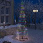 vidaXL Kegelkerstboom 330 meerkleurige LEDs 100x300 cm, Diversen, Kerst, Nieuw, Verzenden