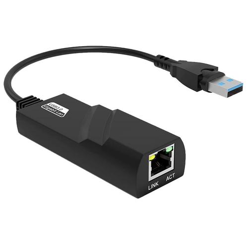 Ethernet Adapter - USB A naar Ethernet - RJ45 - USB 3.0 -, Computers en Software, Pc- en Netwerkkabels, Nieuw, Verzenden