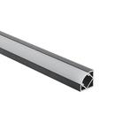 Hoek profiel voor LED strip 12mm 2 meter Inclusief afdek, Huis en Inrichting, Lampen | Overige, Ophalen of Verzenden, Nieuw