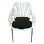 Tuinstoel Kussen - Air XL - Zwart - Siesta, Tuin en Terras, Tuinmeubel-accessoires, Verzenden, Nieuw