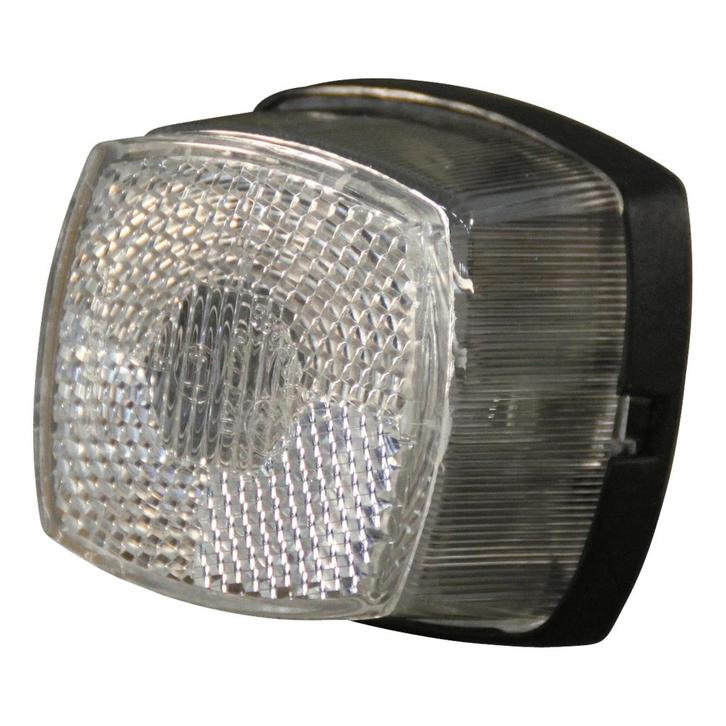 Aspöck Breedtelicht met reflector Squarepoint wit kabeltule, Auto diversen, Aanhangwagen-onderdelen, Ophalen of Verzenden