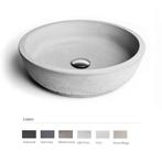 Opzet Wastafel Urbi et Orbi Circum Beton 42x12 cm Ivoor, Ophalen of Verzenden, Nieuw, Overige typen