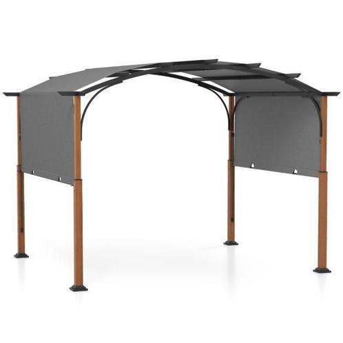 Tweedekans | Coast 360 x 300 x 260 cm Uitschuifbare Gebogen, Tuin en Terras, Zonneschermen, Zo goed als nieuw, Ophalen of Verzenden