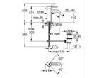 GROHE Essence New - Wastafelkraan - Lage uitloop met, Verzenden, Zo goed als nieuw