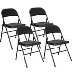 TRUUSK Set Van 4 Klapstoelen, Draagbare Bureaustoel Met Kuss, Huis en Inrichting, Stoelen, Verzenden, Nieuw