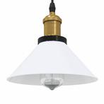vidaXL Hanglamp in hoogte verstelbaar E27 Ø22 cm metaal, Verzenden, Nieuw