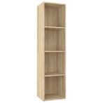 Boekenkast Sonoma Eiken | Retourdeal 50% Korting, Huis en Inrichting, Kasten | Boekenkasten, Minder dan 50 cm, Nieuw, Ophalen of Verzenden
