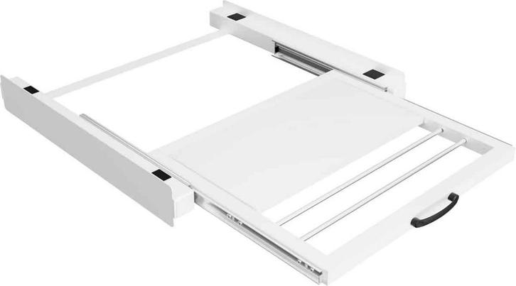 Bodo® Stapelkit - Tussenstuk met Handdoekhouder en Plank -, Witgoed en Apparatuur, Wasmachines, Zo goed als nieuw, Ophalen of Verzenden