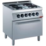 Elektrisch Fornuis 4 Platen, Elektrische Oven GN 2/1, Ophalen of Verzenden, Nieuw in verpakking