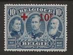 België 1918 - Rode Kruis 10F + 10F Blauw - OBP/COB 163, Gestempeld