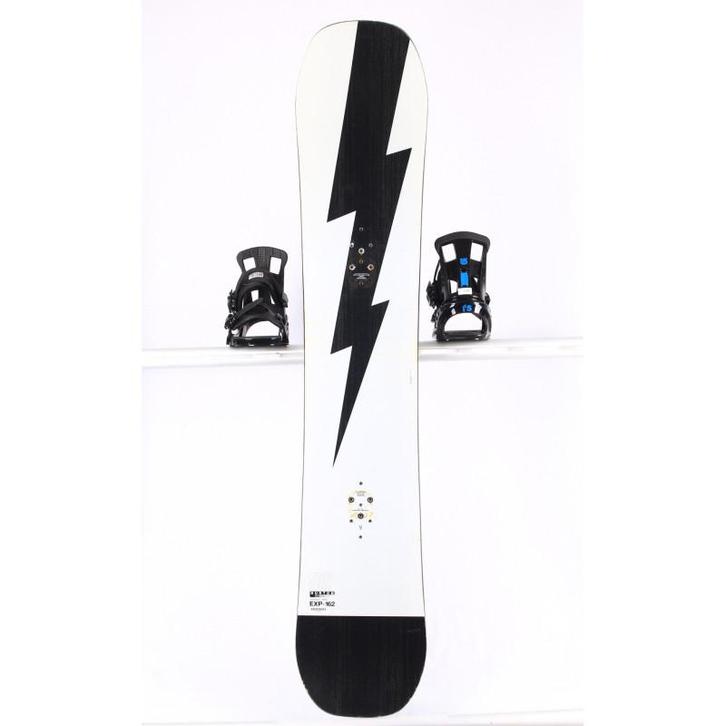 158 162 166 snowboard BURTON CUSTOM EXPERIENCE WIDE 2021, Bl, Sport en Fitness, Snowboarden, Board, Gebruikt, Verzenden