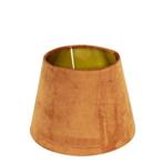 lampenkap fluweel oranje dia 25cm, Huis en Inrichting, Verzenden, Nieuw