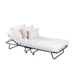 Opklapbed Napoli Deluxe 90x200, Verstelbaar, 90 cm, Eenpersoons, Verzenden