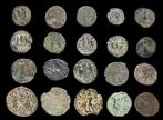 Romeinse Rijk Lote 20 monedas Æ acuñadas entre los siglos