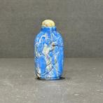 Snuiftabak-fles - Lapis Lazuli, Antiek en Kunst