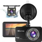 Qumax Auto Dashcam Voor en Achter Camera Full HD, Zo goed als nieuw, Verzenden