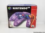 Nintendo 64 / N64 - Controller - Clear Purple - Boxed - EUR, Spelcomputers en Games, Verzenden, Gebruikt
