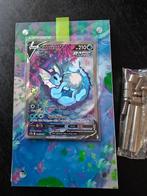 Pokémon - 2 Card - Vaporeon V SWSH181 NM + NEW Display stand, Nieuw