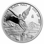 Mexican Libertad 1/4 oz 2023 Proof, Postzegels en Munten, Zilver, Zuid-Amerika, Losse munt, Verzenden