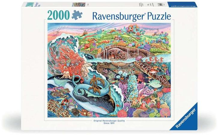 De Mythe van Thalassa Puzzel (2000 stukjes) | Ravensburger -, Hobby en Vrije tijd, Denksport en Puzzels, Nieuw, Verzenden