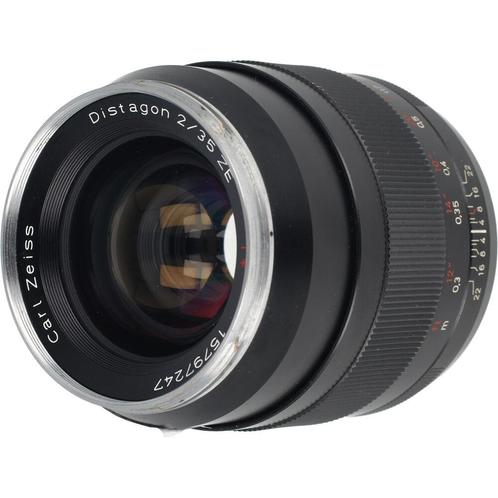 Carl Zeiss ZE 35mm F/2.0 Distagon T* Canon | Tweedehands, Audio, Tv en Foto, Fotocamera's Digitaal, Gebruikt, Overige Merken, Verzenden