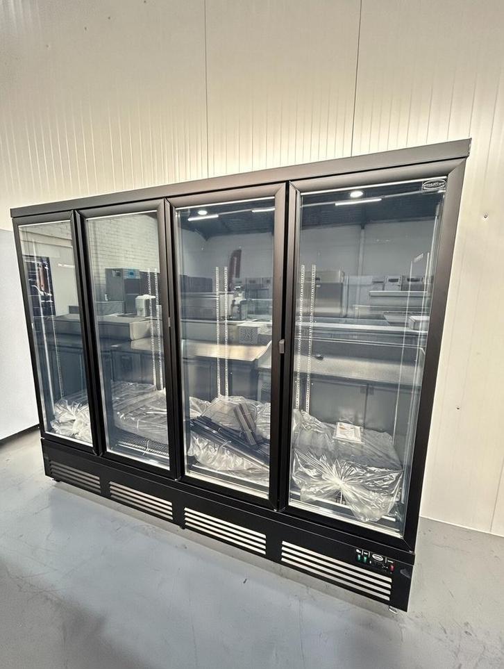 Glasdeur Koelkast 4 - deurs 255cm Combisteel, Zakelijke goederen, Horeca | Keukenapparatuur, Nieuw zonder verpakking, Koelen en Vriezen